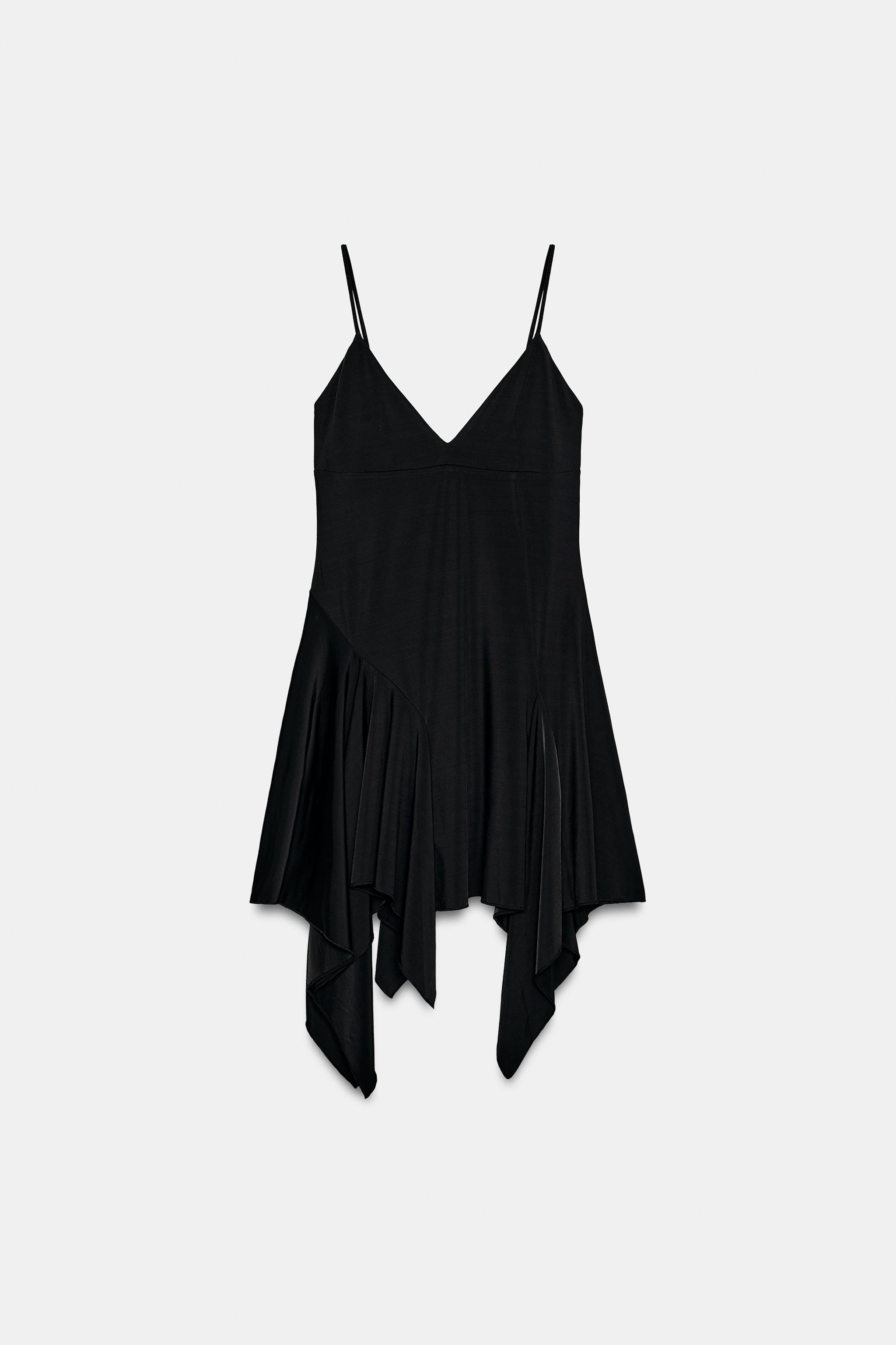 ASYMMETRIC STRAP DRESS